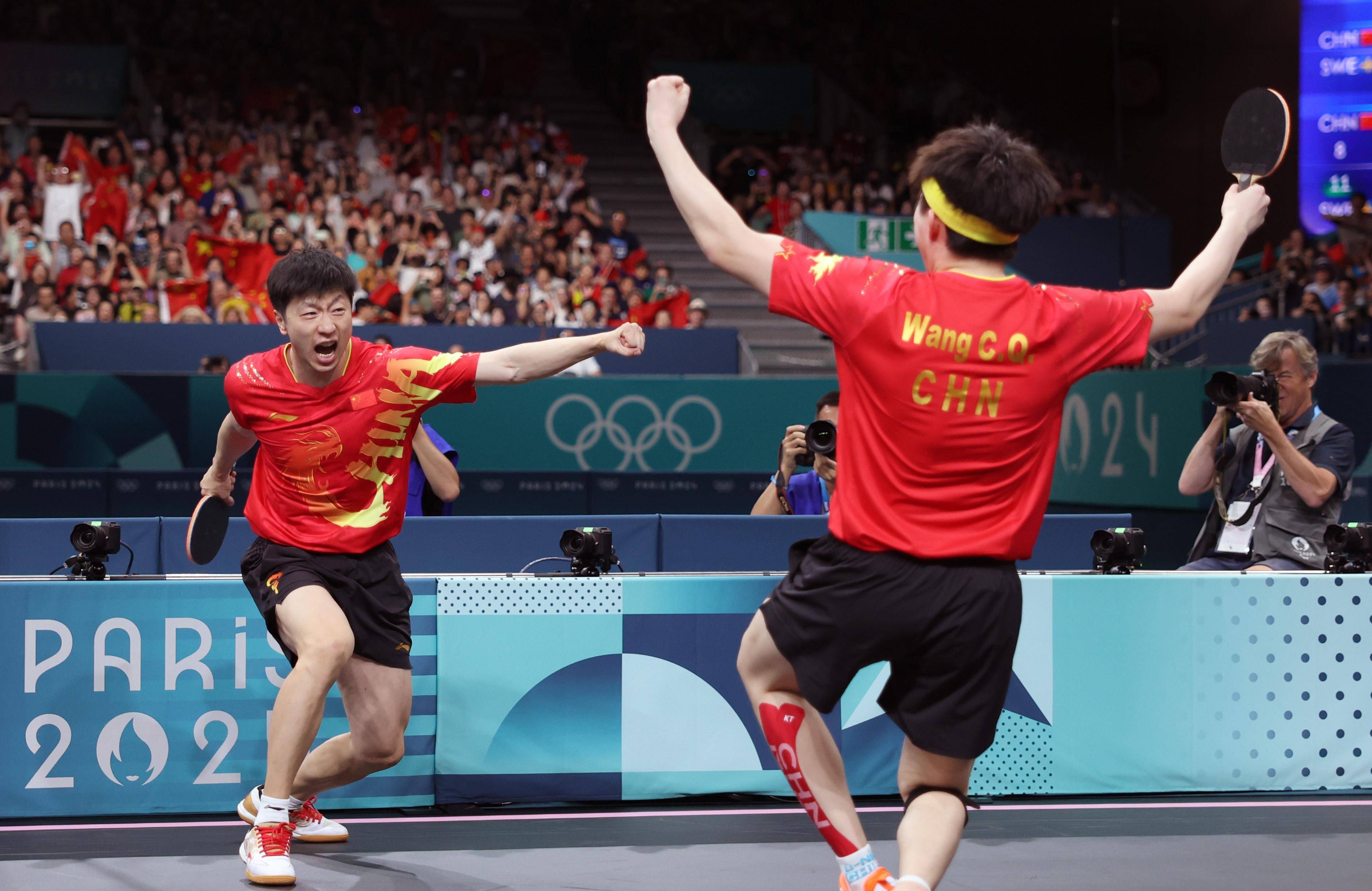 开云体育中国-奥地利乒乓球队鏖战法国乒乓球队，马龙高光表现